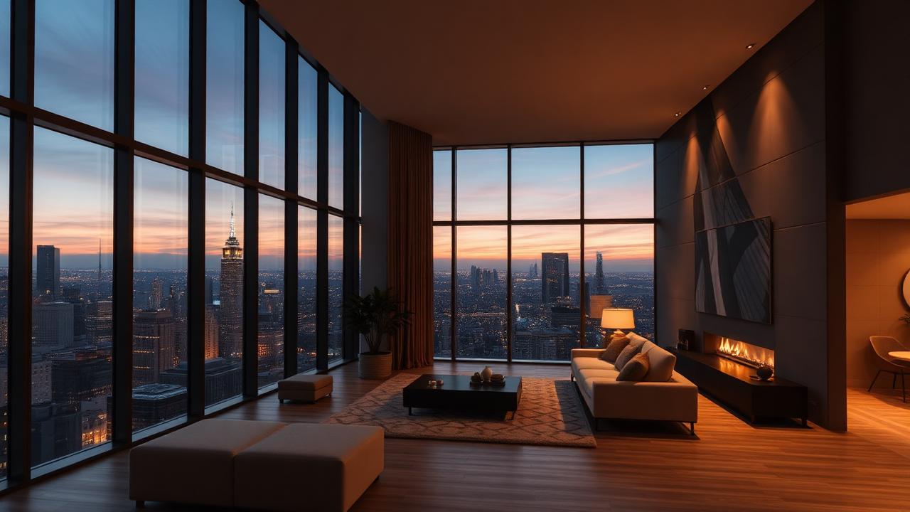 Real estate — luxury apartment